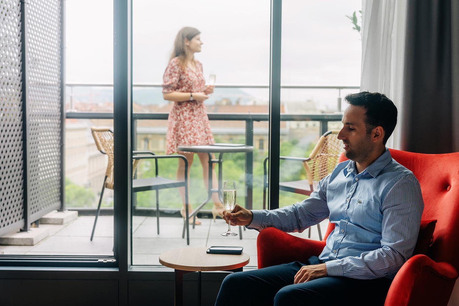 Hébergement Double ou Lits Jumeaux Supérieur avec Terrasse